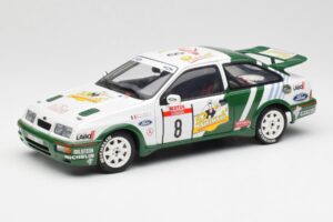 Ford Sierra RS Cosworth #8 D. Auriol / B. Occelli Rally Tour de Corse 1988 AUTOart 1:18 88812 Μέταλλο
