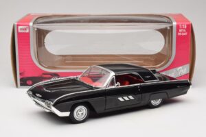 Ford Thunderbird Μαύρο Anson 1:18 30344 Μέταλλο - εικόνα 8 από 8