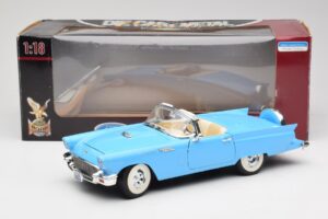 Ford Thunderbird Καμπριολέ Μπλε Road Signature 1:18 92358 Μέταλλο - εικόνα 8 από 8
