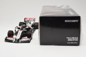 Haas VF-20 #8 R. Grosjean Bahrain GP 2020 Minichamps 1:18 110201508 Μέταλλο - εικόνα 6 από 6