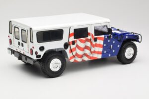 Hummer H1 AM General Gore-Lieberman Humvee America Exoto 1:18 1807 Μέταλλο - εικόνα 3 από 8