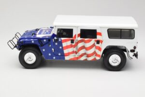 Hummer H1 AM General Gore-Lieberman Humvee America Exoto 1:18 1807 Μέταλλο - εικόνα 4 από 8