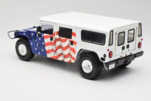Hummer H1 AM General Gore-Lieberman Humvee America Exoto 1:18 1807 Μέταλλο - εικόνα 7 από 8