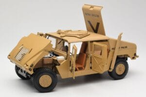 Hummer H1 AM General Military Police Exoto 1:18 01801 Μέταλλο - εικόνα 2 από 8