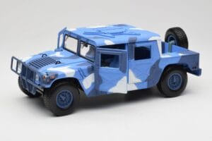 Hummer H1 Humvee Μπλε & Λευκό Motormax 1:18 73157 Μέταλλο - εικόνα 2 από 8