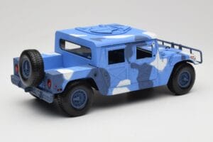Hummer H1 Humvee Μπλε & Λευκό Motormax 1:18 73157 Μέταλλο - εικόνα 3 από 8