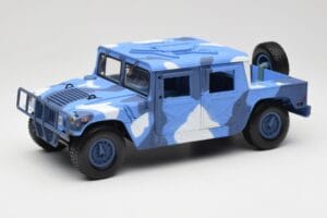 Hummer H1 Humvee Μπλε & Λευκό Motormax 1:18 73157 Μέταλλο