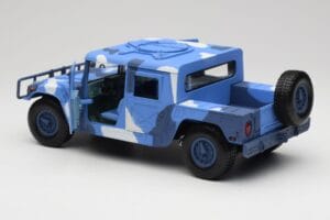 Hummer H1 Humvee Μπλε & Λευκό Motormax 1:18 73157 Μέταλλο - εικόνα 5 από 8