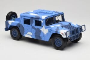 Hummer H1 Humvee Μπλε & Λευκό Motormax 1:18 73157 Μέταλλο - εικόνα 6 από 8