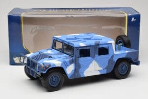 Hummer H1 Humvee Μπλε & Λευκό Motormax 1:18 73157 Μέταλλο - εικόνα 8 από 8