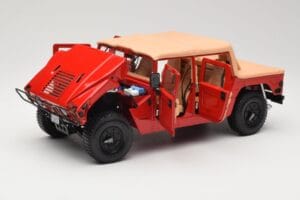 Hummer H1 Soft Top Κόκκινο Exoto 1:18 01805 Μέταλλο - εικόνα 2 από 8