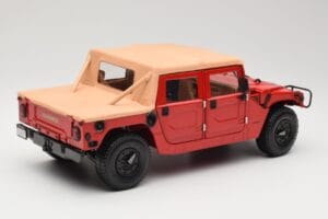 Hummer H1 Soft Top Κόκκινο Exoto 1:18 01805 Μέταλλο - εικόνα 3 από 8