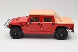 Hummer H1 Soft Top Κόκκινο Exoto 1:18 01805 Μέταλλο - εικόνα 4 από 8