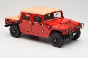Hummer H1 Soft Top Κόκκινο Exoto 1:18 01805 Μέταλλο - εικόνα 6 από 8