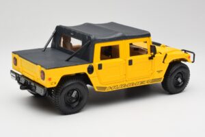Hummer H1 Soft Top Κίτρινο Maisto 1:18 56041 Μέταλλο - εικόνα 3 από 8