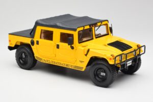 Hummer H1 Soft Top Κίτρινο Maisto 1:18 56041 Μέταλλο - εικόνα 6 από 8