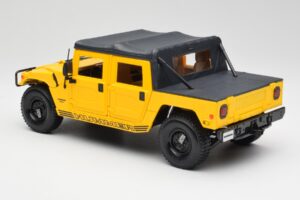 Hummer H1 Soft Top Κίτρινο Maisto 1:18 56041 Μέταλλο - εικόνα 7 από 8