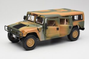 Hummer H1 Station Wagon Military Maisto 1:18 56049 Μέταλλο - εικόνα 2 από 8