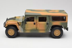 Hummer H1 Station Wagon Military Maisto 1:18 56049 Μέταλλο - εικόνα 4 από 8