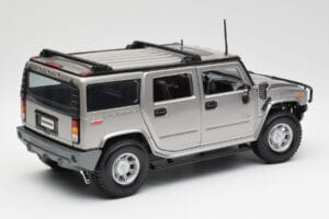 Hummer H2 Ασημί Maisto 1:18 7449569 Μέταλλο - εικόνα 3 από 8