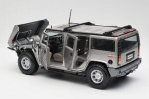 Hummer H2 Ασημί Maisto 1:18 7449569 Μέταλλο - εικόνα 5 από 8