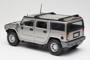Hummer H2 Ασημί Maisto 1:18 7449569 Μέταλλο - εικόνα 7 από 8