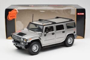 Hummer H2 Ασημί Maisto 1:18 7449569 Μέταλλο - εικόνα 8 από 8