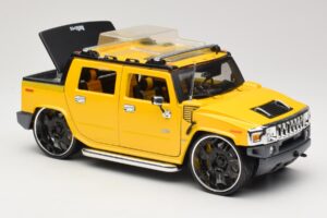 Hummer H2 SUT Concept Κίτρινο Maisto 1:18 31067 Μέταλλο - εικόνα 6 από 8
