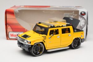 Hummer H2 SUT Concept Κίτρινο Maisto 1:18 31067 Μέταλλο - εικόνα 8 από 8