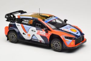 Hyundai i20 N Rally1 #11 Hyundai Shell Mobis WRT T. Neuville / M. Wydaeghe Rally Poland 2024 IXO 1:18 18RMC214 Μέταλλο - εικόνα 3 από 6