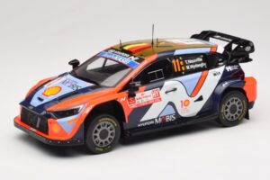 Hyundai i20 N Rally1 #11 Hyundai Shell Mobis WRT T. Neuville / M. Wydaeghe Rally Poland 2024 IXO 1:18 18RMC214 Μέταλλο