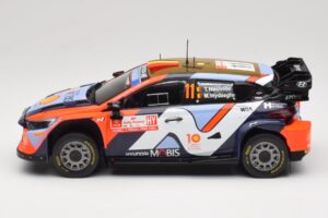 Hyundai i20 N Rally1 #11 Hyundai Shell Mobis WRT T. Neuville / M. Wydaeghe Rally Poland 2024 IXO 1:18 18RMC214 Μέταλλο - εικόνα 5 από 6