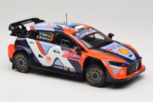Hyundai i20 N Rally1 #8 Hyundai Shell Mobis WRT O. Tanak / M. Jarveoja Rally Chile 2024 IXO 1:18 18RMC223 Μέταλλο - εικόνα 4 από 6
