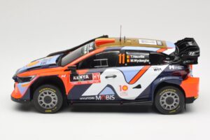 Hyundai i20 N Rally1 WRC Hybrid #11 T. Neuville / M. Wydaeghe Safari Rally Kenya 2024 IXO 1:18 18RMC208 Μέταλλο - εικόνα 3 από 6