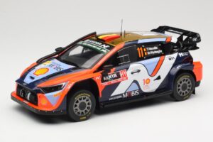 Hyundai i20 N Rally1 WRC Hybrid #11 T. Neuville / M. Wydaeghe Safari Rally Kenya 2024 IXO 1:18 18RMC208 Μέταλλο