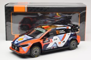 Hyundai i20 N Rally1 WRC Hybrid #11 T. Neuville / M. Wydaeghe Safari Rally Kenya 2024 IXO 1:18 18RMC208 Μέταλλο - εικόνα 6 από 6