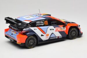 Hyundai i20 N Rally1 #11 T. Neuville / M. Wydaeghe Rally Japan WRC World Champion 2024 IXO 1:18 18RMC228 Μέταλλο - εικόνα 2 από 6