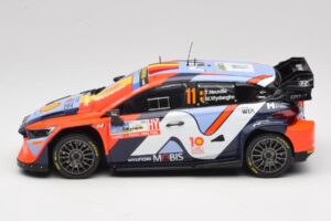 Hyundai i20 N Rally1 #11 T. Neuville / M. Wydaeghe Rally Japan WRC World Champion 2024 IXO 1:18 18RMC228 Μέταλλο - εικόνα 3 από 6