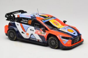 Hyundai i20 N Rally1 #11 T. Neuville / M. Wydaeghe Rally Japan WRC World Champion 2024 IXO 1:18 18RMC228 Μέταλλο - εικόνα 4 από 6