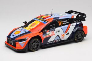 Hyundai i20 N Rally1 #11 T. Neuville / M. Wydaeghe Rally Japan WRC World Champion 2024 IXO 1:18 18RMC228 Μέταλλο