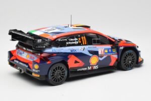 Hyundai i20 N Rally1 WRC #11 T. Neuville / M. Wydaeghe Central European Rally Winner 2023 IXO 1:18 18RMC193 Μέταλλο - εικόνα 2 από 6