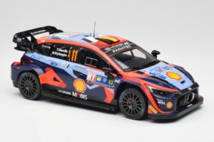 Hyundai i20 N Rally1 WRC #11 T. Neuville / M. Wydaeghe Central European Rally Winner 2023 IXO 1:18 18RMC193 Μέταλλο - εικόνα 4 από 6