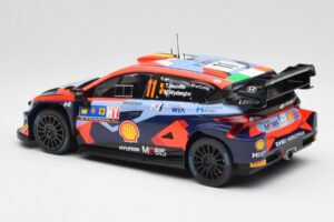 Hyundai i20 N Rally1 WRC #11 T. Neuville / M. Wydaeghe Central European Rally Winner 2023 IXO 1:18 18RMC193 Μέταλλο - εικόνα 5 από 6