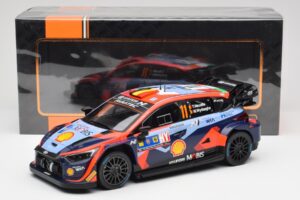 Hyundai i20 N Rally1 WRC #11 T. Neuville / M. Wydaeghe Central European Rally Winner 2023 IXO 1:18 18RMC193 Μέταλλο - εικόνα 6 από 6
