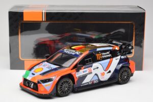 Hyundai i20 N Rally1 #11 T. Neuville / M. Wydaeghe Rally Croatia 2024 IXO 1:18 18RMC203 Μέταλλο - εικόνα 6 από 6