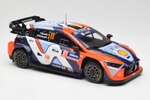 Hyundai i20 N Rally1 #11 T. Neuville / M. Wydaeghe Rally Sweden 2024 IXO 1:18 18RMC201 Μέταλλο - εικόνα 4 από 6