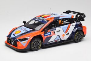 Hyundai i20 N Rally1 #11 T. Neuville / M. Wydaeghe Rally Sweden 2024 IXO 1:18 18RMC201 Μέταλλο