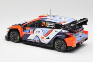 Hyundai i20 N Rally1 #11 T. Neuville / M. Wydaeghe Rally Sweden 2024 IXO 1:18 18RMC201 Μέταλλο - εικόνα 5 από 6