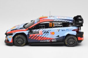 Hyundai i20 N Rally1 WRC #11 T. Neuville / M. Wydaeghe Rally Monte Carlo Winner 2024 IXO 1:18 18RMC194 Μέταλλο - εικόνα 3 από 6