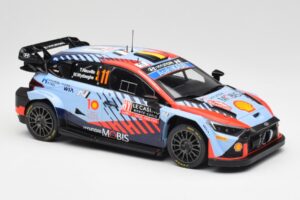 Hyundai i20 N Rally1 WRC #11 T. Neuville / M. Wydaeghe Rally Monte Carlo Winner 2024 IXO 1:18 18RMC194 Μέταλλο - εικόνα 4 από 6